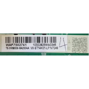 MAIN FUENTE PARA TV INSIGNIA / T8-3MS8009-MA200AA / 40-MT14A1-MAE2HG / MST14A1 / V8-ST14K01-LF1V7249 / NS-32DR310NA17 / ESTA TARJETA ES CHINA Y ES UTILIZADA EN DIFERENTES MARCAS Y MODELOS / ENTRAR A DESCRIPCIÓN DEL PRODUCTO