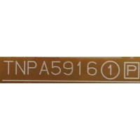 FUENTE DE PODER PARA TV PANASONIC / TNPA5916CA / TNPA5916 / 5916CA / PANEL V500HJ1-LE6 REV.F2 / MODELO TC-50A400U