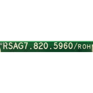 MAIN PARA TV HISENSE / 173654 / RSAG7.820.5960 /ROH / LTDN60K220GWUS / PANEL HD500DF-B53\S1\ROH /  MODELO 50H5GB