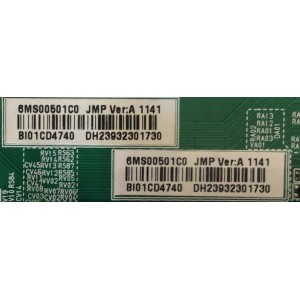 MAIN PARA TV DYNEX / 6MS00501C0 / 569MS1801B / T-D P2E05142 / BI01CD4740 / DH23932301730 / PANEL T460HW03 V.M / MODELO DX-46L262A12