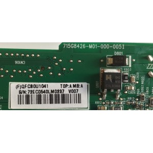 MAIN PARA MONITOR ASUS / QFCB0U1041 / 715G8426-M01-000-005I / (F)QFCB0U1041 / PANEL LM270WF5(S4)(A1) / MODELO VZ279H