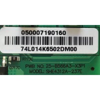 LED DRIVER PARA TV VIZIO / 0500-0719-0160 / 25-B566A3-X3P1 / SHE4312A-237E / PANEL HV430QUB-H10 / MODELO M437-G0 LAUFQWKV