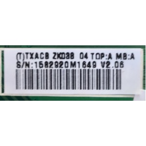 MAIN PARA TV INSIGNIA / TXACBZK038 / 715G3427-M02-000-005K / PANEL T546HW01 V.4 / MODELO NS-L55X-10A
