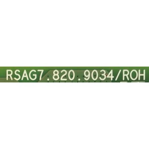 MAIN PARA TV HISENSE / 248285 / 248286 / RSAG7.820.9034/ROH / 50A6104EUR / PANEL HD500V1U51-T0L2K2\CKD3A\ROH / MODELO 50R6E1 / 50R7E / 50R7F		