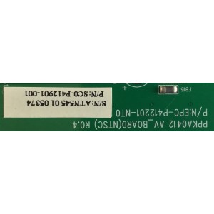 TARJETA DE A/V  PARA TV / SC0-P412901-001 / EPC-P412201-NT0 / EPC-P412201-NT0 / PANEL LC260WX2 (SL)(01) / MODELO LT26HVX