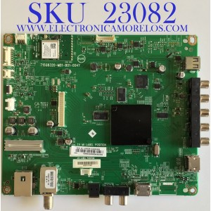MAIN PARA TV VIZIO FULL HD SMART TV  RESOLUCION: 1920  X 1080 / 756TXICB02K0350 / 715G8320-M01-B01-004Y / (X)XICB02KD035020X/I8KKX1 / PANEL TPT320B5-FHBN0.K REV:49P2AN / MODELO D32F-F1 LTQUVMQU
