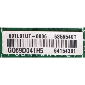 MAIN PARA TV LG OLED / NUMERO DE PARTE EBT63565401 / 63565401 / EAX66736206 / 64154301 / EAX66736206(1.0) / PANEL LC650LQD (GJ)(P1) / MODELO OLED65C6P-U / OLED65C6P-U.AUSWLH