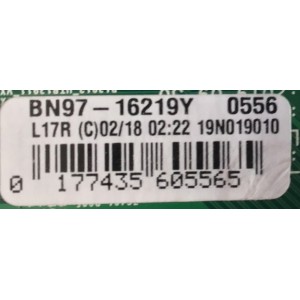 MAIN PARA SMART TV SAMSUNG 4K Ultra HD RESOLUCION (2160p) / BN94-14776M / BN41-02703C / BN97-16219Y / PANEL CY-NN065HGLVDH / MODELO UN65RU740DFXZA FA01
