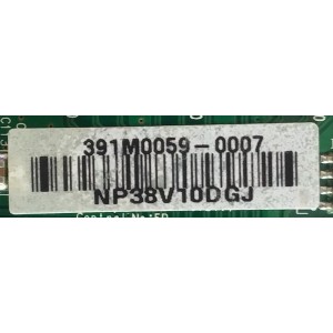 MAIN PARA MONITOR LG / 27EA31V-BD.AUSHMVN / 391M0059-0007 / NP38V10DGJ / PANEL LM270WF5 (SL)(C1) / MODELO 27EA31V-BD.AUSHMVN