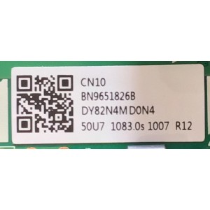 MAIN FUENTE ((COMBO)) PARA TV SAMSUNG 4K·UHD·HDR SMART TV  / NUMERO DE PARTE BN9651826B / BN96-51826B / KANT-SU2_7000_55_WW / ML41A050594A / PANEL CY-BT050HGCV2H / MODELO UN50TU700D / UN50TU700DFXZA XC02