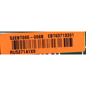 MAIN PARA TV LG / EBT63713201 / EAX66202603(1.0) / PANEL LC550EUE(FH)(M1) / MODELO 55LF6300-UA.BUSYLJR