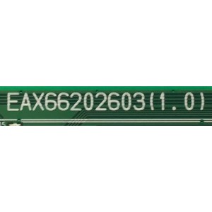 MAIN PARA TV LG / EBT63713201 / EAX66202603(1.0) / PANEL LC550EUE(FH)(M1) / MODELO 55LF6300-UA.BUSYLJR