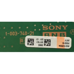 MAIN PARA TV SONY 4K UHD SMART TV / NUMERO DE PARTE A5015305A 058 / 1-003-740-21 / 1-003-740-31 / A-5015-318-A / A-5015-305-A / A-5015-305-A 058A / PANEL YSAF075CNO01 / DISPLAY LC750EQY(SN)(A1) / MODELO XBR-75X800H / XBR75X800H