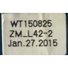 MAIN PARA MONITOR GANZ / WT150825 / MODELO ZM-L42-2