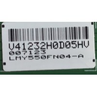 T-CON PARA TV WBOX / SONY / NUMERO DE PARTE LJ94-41232H / 18Y_SHU11APHTA4V0.1 / 41232H / SHU11APHTA4V0.1 / PANEL´S K400WDD1 / YS9F055CND01 / MODELOS 0E-40LED / KD-55X750H / KD55X750H