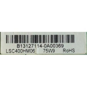 MAIN FUENTE PARA TV POLAROID / B13127114 / TP.MS3393.P85 / LSC400HM06 / B13127114-0A00369 / MODELO 40GSR3000 / ESTA TARJETA ES CHINA Y ES UTILIZADA EN DIFERENTES MARCAS Y MODELOS / ENTRAR A DESCRIPCIÓN DEL PRODUCTO