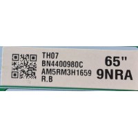 LED DRIVER PARA TV SAMSUNG / NUMERO DE PARTE BN44-00980C / L65S9NRA_RHS / BN4400980C / PANEL'S CY-TR065FLLV1H / CY-TR065FLAV1H / MODELOS QN65Q90RAFFXZA FA02 / QN65Q90RAFXZA FA02 / QN65Q90RAFXZA  AA01