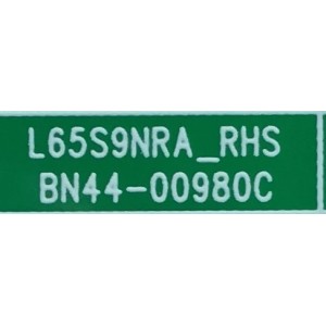LED DRIVER PARA TV SAMSUNG / NUMERO DE PARTE BN44-00980C / L65S9NRA_RHS / BN4400980C / PANEL'S CY-TR065FLLV1H / CY-TR065FLAV1H / MODELOS QN65Q90RAFFXZA FA02 / QN65Q90RAFXZA FA02 / QN65Q90RAFXZA  AA01