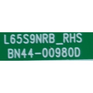 LED DRIVER PARA TV SAMSUNG / NUMERO DE PARTE BN44-00980D / L65S9NRB_RHS / BN4400980D / PANEL'S CY-TR065FLLV1H / CY-TR065FLAV1H / MODELOS QN65Q90RAFFXZA FA02 / QN65Q90RAFXZA FA02 / QN65Q90RAFXZA AA01