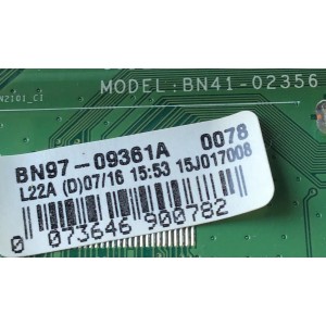 MAIN PARA TV SAMSUNG BN94-08276A / BN41-02356A / BN97-09361A / SUSTITUTAS BN94-10155W / BN94-07834A / BN94-07834C / BN94-08276C / BN94-10155Y / PANEL CY-QJ055FLLV1H / MODELO UN55JS8500FXZA TH01