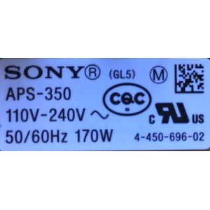 FUENTE DE PODER PARA TV SONY / 1-474-488-11 / 1-888-122-12 / APS-350 / 147448811 / MODELO KDL-46R453A