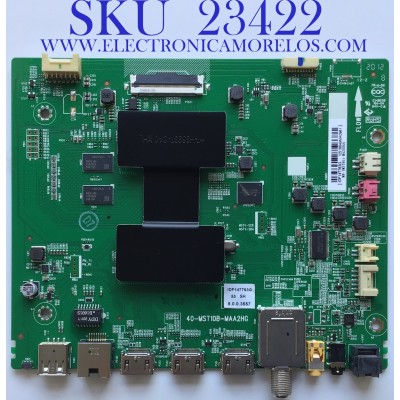 MAIN PARA SMART TV Roku  HITACHI 4K UHD CON HDR RESOLUCION (3840 x 2160) / M8-1MSTA01-MA200AA / 40-MST10B-MAA2HG / IDF147763G  / IDF147763K / PANEL LVU550CSDX E0076 / MODELO 55R82