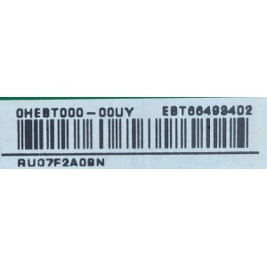 MAIN PARA SMART TV LG  / EBT66493402 / EAX69083603(1.0) / PANEL NC550EQG-AAHH1 / DISPLAY LC550EQ9(SM)(A1) / MODELO 55NANO81ANA.BUSWLOR