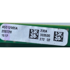 LED DRIVER PARA TV SONY / NUMERO DE PARTE A-5012-965-A / 1-006-906-11 / A5012965A 230 / 100690511 / A5012965A / PANEL YDAF085DNU01 / MODELO XBR-85X900H / XBR85X900H / XBR-8590CH / XBR8590CH