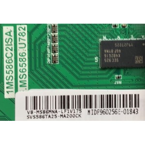 MAIN PARA TV PIONEER / SVS586TA25-MA200CK / T.MS6586.U782 / V8-MS86MNA-LF1V175 / 1MS586C2ISA / MODELOS  PLE-50S08UHD / PLE-50S10UHN