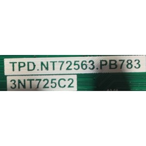  MAIN FUENTE PARA TV PIONEER / SVSNT2A20-MA200CK / TPD.NT72563.PB783 / V8-NT563LA-LF1V081 / 3NT725C2 / ESTA TARJETA ES CHINA Y ES UTILIZADA EN DIFERENTES MARCAS Y MODELOS / ENTRAR A DESCRIPCIÓN DEL PRODUCTO