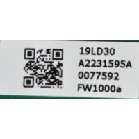 LED DRIVER PARA TV SONY BRAVIA / NUMERO DE PARTE A2231595A / A-2231-600-A / 1-984-333-21 / 173752221 / 19LD30 / A-2231-595-A / PANEL YD9S049DND01 / DISPLAY LSY490FF02-A01 / MODELO XBR-49X950H / XBR49X950