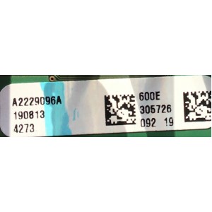 MAIN PARA SMART TV SONY NUMERO DE PARTE A2229096A / 1-984-326-21 / A-2229-096-A / PANEL YD9F065DND01 / MODELO XBR-65X950G