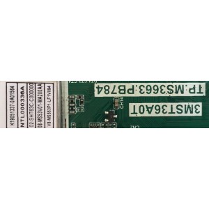 MAIN FUENTE (COMBO) PARA TV TCL / NUMERO DE PARTE 08-MS53V01-MA200AA / TP.MS3663.PB784 / 3MST36A0T / V8-MS553P1-LF1V094 / 02-SHT63C / K19051337 / ESTA TARJETA ES CHINA Y ES UTILIZADA EN DIFERENTES MARCAS Y MODELOS / ENTRAR A DESCRIPCIÓN DEL PRODUCTO