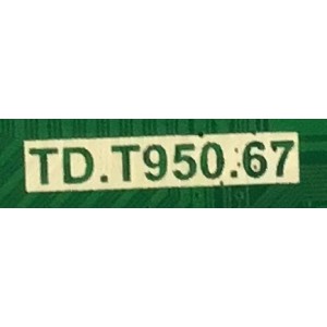 MAIN PARA TV INSIGNIA / 317GAAMB966CVT / TD.T950.67 / AMB966CVTH19072224-0A03019 / H19072224 / T390HVN05.0 / PANEL TPT390J1-HVN05.U REV:S000E / MODELO NS-39DF510NA19