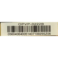 FUENTE DE PODER PARA TVVIZIO / 56.04064.005 / OPVP-0222B / 5604064005 / MODELO E320FI-B2 LWZQPKMQ