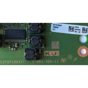 TARJETA KJ2 PARA TV SONY / NUMERO DE PARTE A-2197-356-A / 1-983-358-11 / 173713011 / A2197356A / PANEL YD85009UNG01 / MODELO XBR-65A9F / XBR65A9F