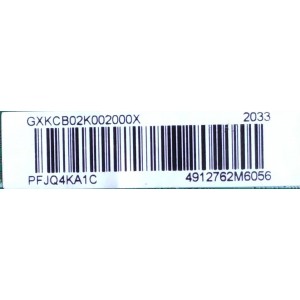 MAIN PARA SMART TV INSIGNIA 4K UHD  / NUMERO DE PARTE XKCB02K002 / 715GA715-M01-B00-005K / 715GA715-M0E-B00-005G / TPV5053-02240202 / PANEL TPT500B5-U2T01.D REV:S01AN / TPT550U2-D132.L REV:S21C / MODELO NS-50DF710NA21 / CV500U2-T01 / NS-55DF710NA21