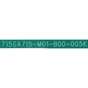 MAIN PARA SMART TV INSIGNIA 4K UHD  / NUMERO DE PARTE XKCB02K002 / 715GA715-M01-B00-005K / 715GA715-M0E-B00-005G / TPV5053-02240202 / PANEL TPT500B5-U2T01.D REV:S01AN / TPT550U2-D132.L REV:S21C / MODELO NS-50DF710NA21 / CV500U2-T01 / NS-55DF710NA21