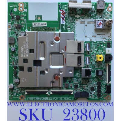 MAIN PARA SMART TV LG NANO CELL 4K UHD CON HDR RESOLUCION (3840 x 2160) / NUMERO DE PARTE EBT66517101 / EAX69109604(1.0) / PANEL NC550EQH-ABHH5 / MODELO 55NAN085UNA.BUSFLOR