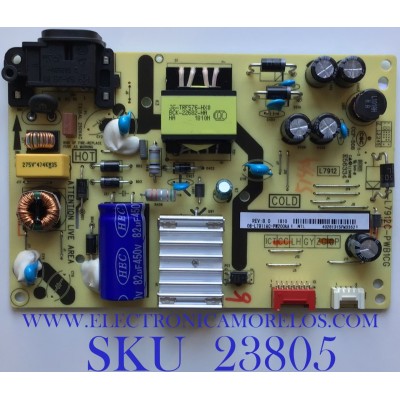 FUENTE DE PODER PARA TV TCL / NUMERO DE PARTE 08-L7911AC-PW200AA / 40-L7912C-PWB1CG