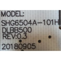 FUENTE DE PODER PARA TV HITACHI / NUMERO DE PARTE 81-PBE065-H4A05 / SHG6504A-101H / DLBB500 / 20180905  /  MODELO  65R82 / ESTA TARJETA ES CHINA Y ES UTILIZADA EN DIFERENTES MARCAS Y MODELOS / ENTRAR A DESCRIPCIÓN DEL PRODUCTO