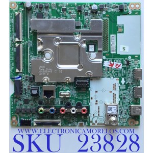 MAIN PARA SMART TV LG 4K UHD CON HDR RESOLUCION (3840 x 2160) / NUMERO DE PARTE EBU65801001 / EAX68253605 (1.1) / PANEL NC650DQG-AAGX5 / MODELO 65UM6900PUA.BUSYLKR