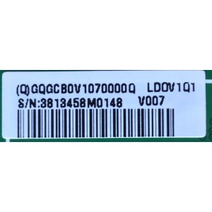 MAIN PARA MONITOR VIEWSONIC / NUMERO DE PARTE  GQGCB0V107 / 715G8273-M01-B01-005K / (Q)GQGCB0V1070000Q / PANEL TPT315B5-QHBN0.K REV:S5940E / MODELO VX3211-2K