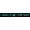 MAIN PARA MONITOR VIEWSONIC / NUMERO DE PARTE  GQGCB0V107 / 715G8273-M01-B01-005K / (Q)GQGCB0V1070000Q / PANEL TPT315B5-QHBN0.K REV:S5940E / MODELO VX3211-2K