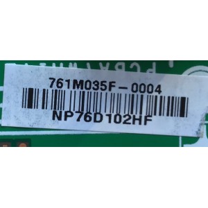 MAIN PARA MONITOR LG / NUMERO DE PARTE  EAX67190501 / EAX67190501 (1.2) / 761M035F-0004 / NP76D102HF / PANEL LM270WR3 (SS)(A1) / MODELO 27UD69P-WC.AUSHNPN