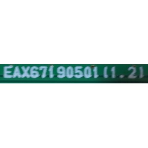MAIN PARA MONITOR LG / NUMERO DE PARTE  EAX67190501 / EAX67190501 (1.2) / 761M035F-0004 / NP76D102HF / PANEL LM270WR3 (SS)(A1) / MODELO 27UD69P-WC.AUSHNPN