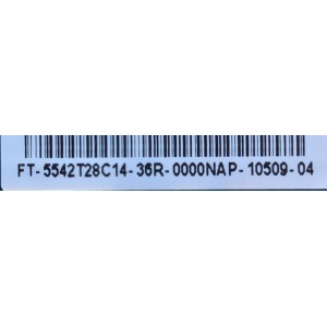 T-CON PARA TV RCA / NUMERO DE PARTE  55.42T28.C14 / T500HVD02.0  / 50T10-C00 / 5542T28C14 / PANEL T420HVN04 / MODELO LED42C45ROD