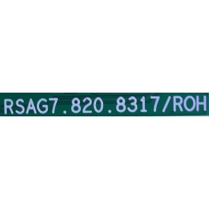 MAIN FUENTE PARA TV HISENSE / NUMERO DE PARTE  233157 / RSAG7.820.8317/ROH / HU32N2170HWR / M184477 / 39632-233157-18BT-M18447700827N / PANEL JHD315N2H81-TXL2QL\S0\FM\ROH / MODELO 32H4E1