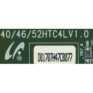 T-CON PARA TV SAMSUNG / NUMERO DE PARTE  LJ94-01707H / 40/46/52HTC4LV1.0 / 01707H / PANEL LTA400HT-LH1 / MODELOS LE40M86BDX/XEU / LE40M87BDX/XEU / LNT4065FX/XAA / LNT4066FX/XAA