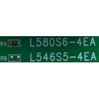 LED DRIVER PARA TV PANASONIC / NUMERO DE PARTE  27-D83571 / L580S6-4EA / PANEL V580HK1-LS6 REV.C2 / MODELO TC-58LE64